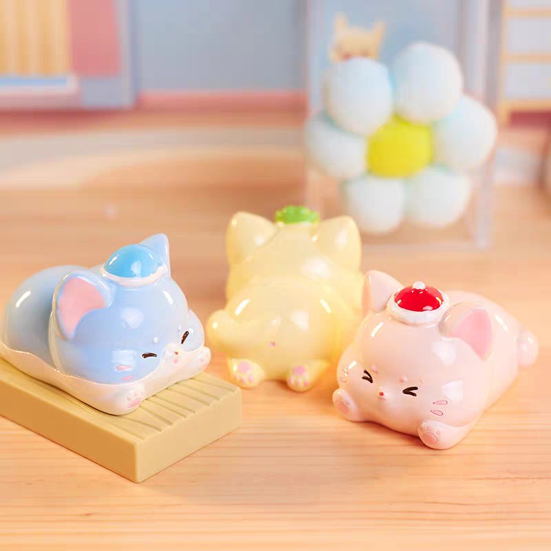 blindbox mô hình nhân vật beans chú mèo