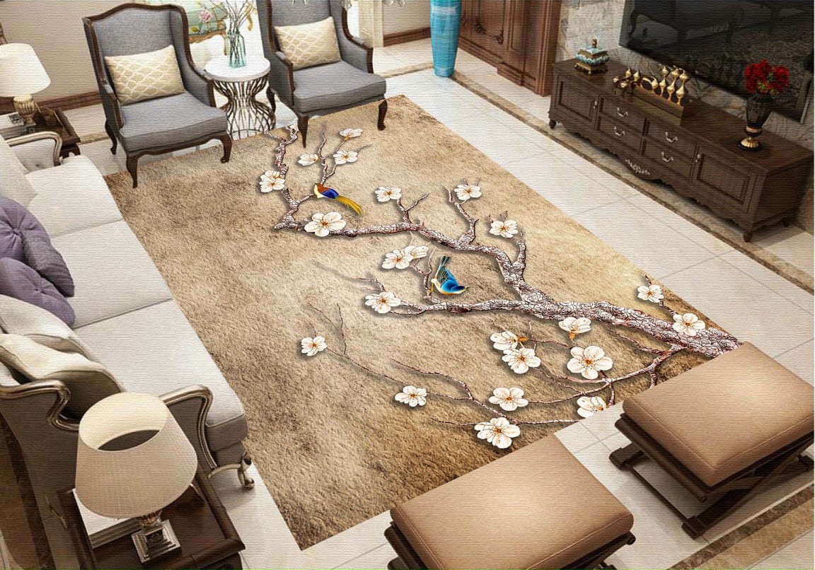 THẢM TRẢI SÀN PHÒNG KHÁCH ĐÓN TẾT 1m6 x 2m3