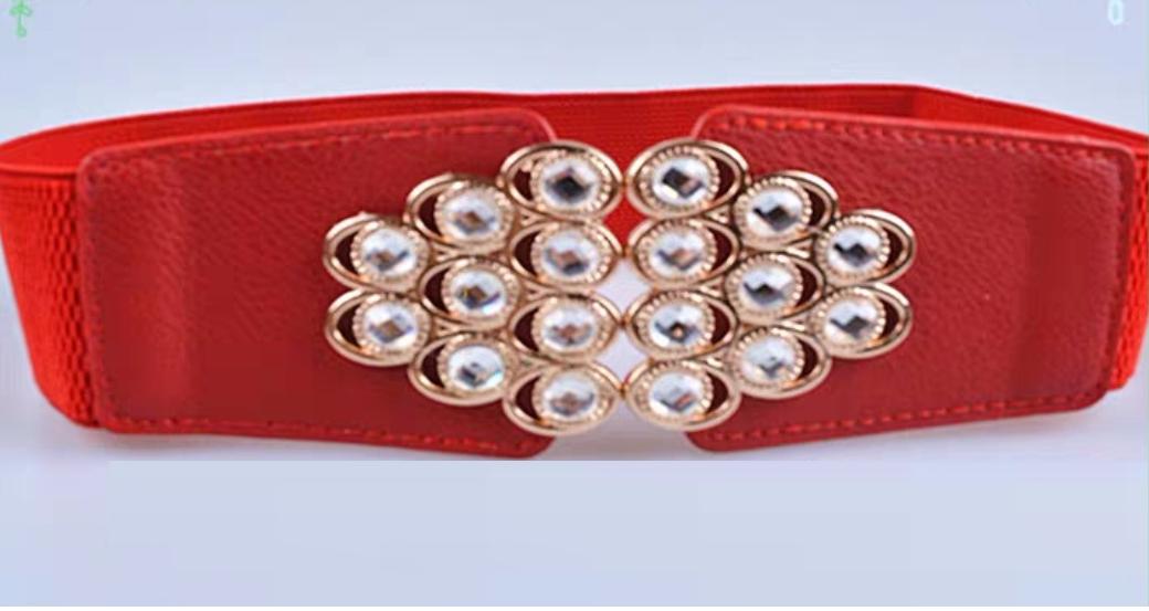 Dây nịt nữ Thắt lưng nữ đầm váy shaped 6cm