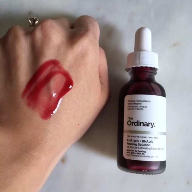 Tẩy da chết Peel da AHA 30% + BHA 2% Peeling Solution The Ordinary 30ml Duduhouse