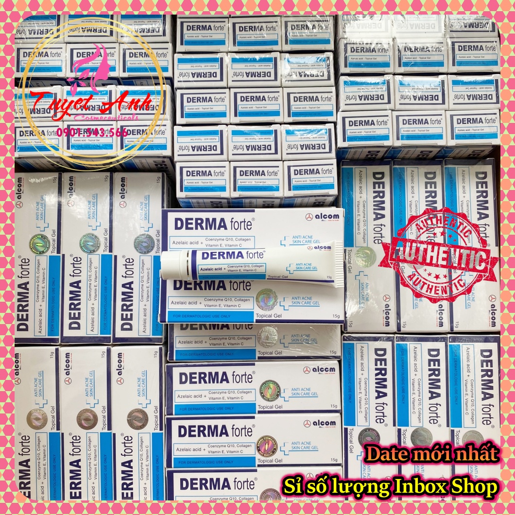 [HCM]Dermaforte [Auth-Date mới]- Gel giảm mụn