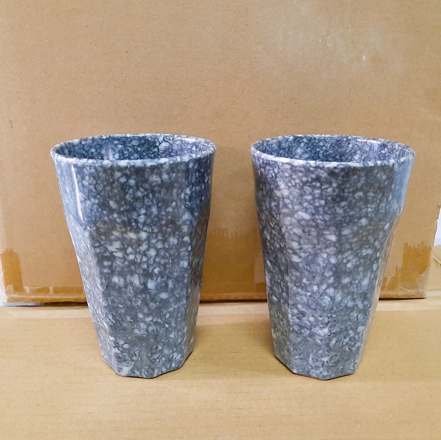 [HCM]Ly Nhựa Melamine Vân Đá Kiểu Cao (LY27VD)