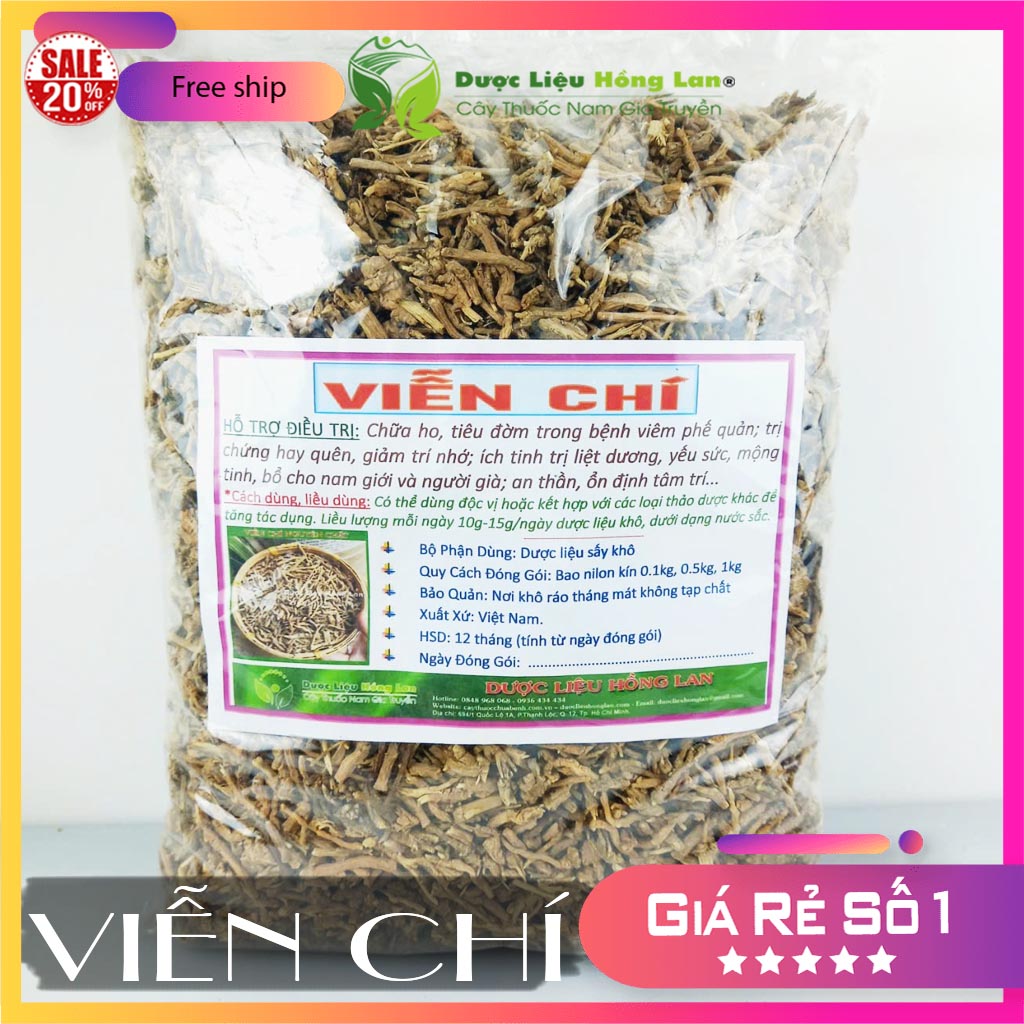 [FreeshipMAX] ✅[THƯỢNG HẠNG] 100g Viễn Chí đẹp loại 1 - (Hàng chính hãng)