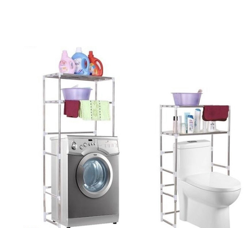 Kệ 2 tầng sau máy giặt