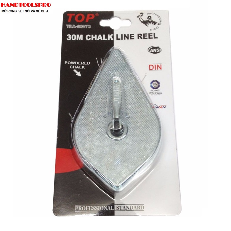 Dụng cụ bật mực 30m cao cấp top - tba-60073