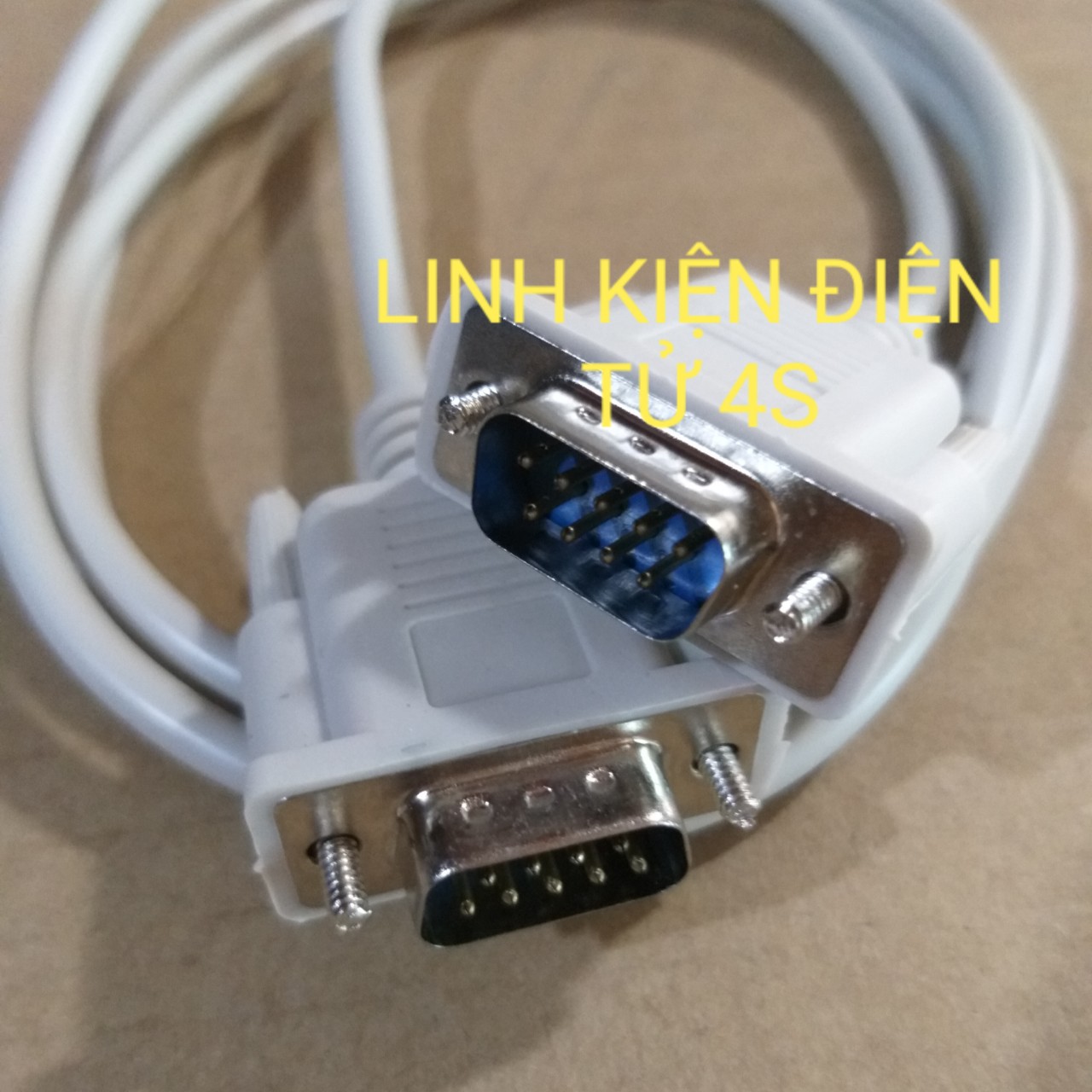 [HCM]Cáp Cổng Com 9 chân_2 đầu đực - dài 1.5M