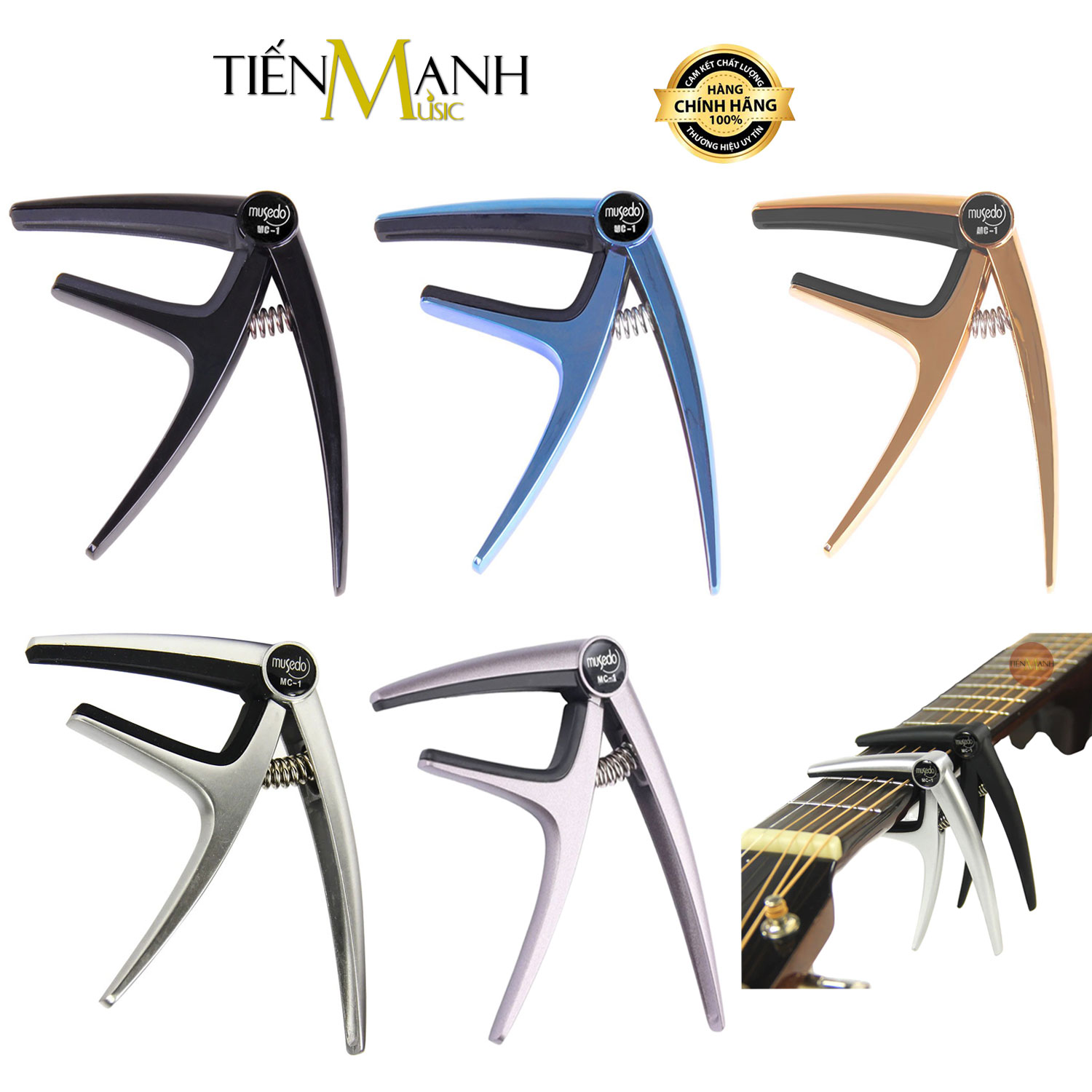 Guitar Capo musedo MC1-clip rose tone for men ghi-ta MC-1