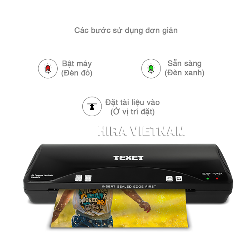 Máy Ép Nhựa TEXET LMA3-EX khổ A3