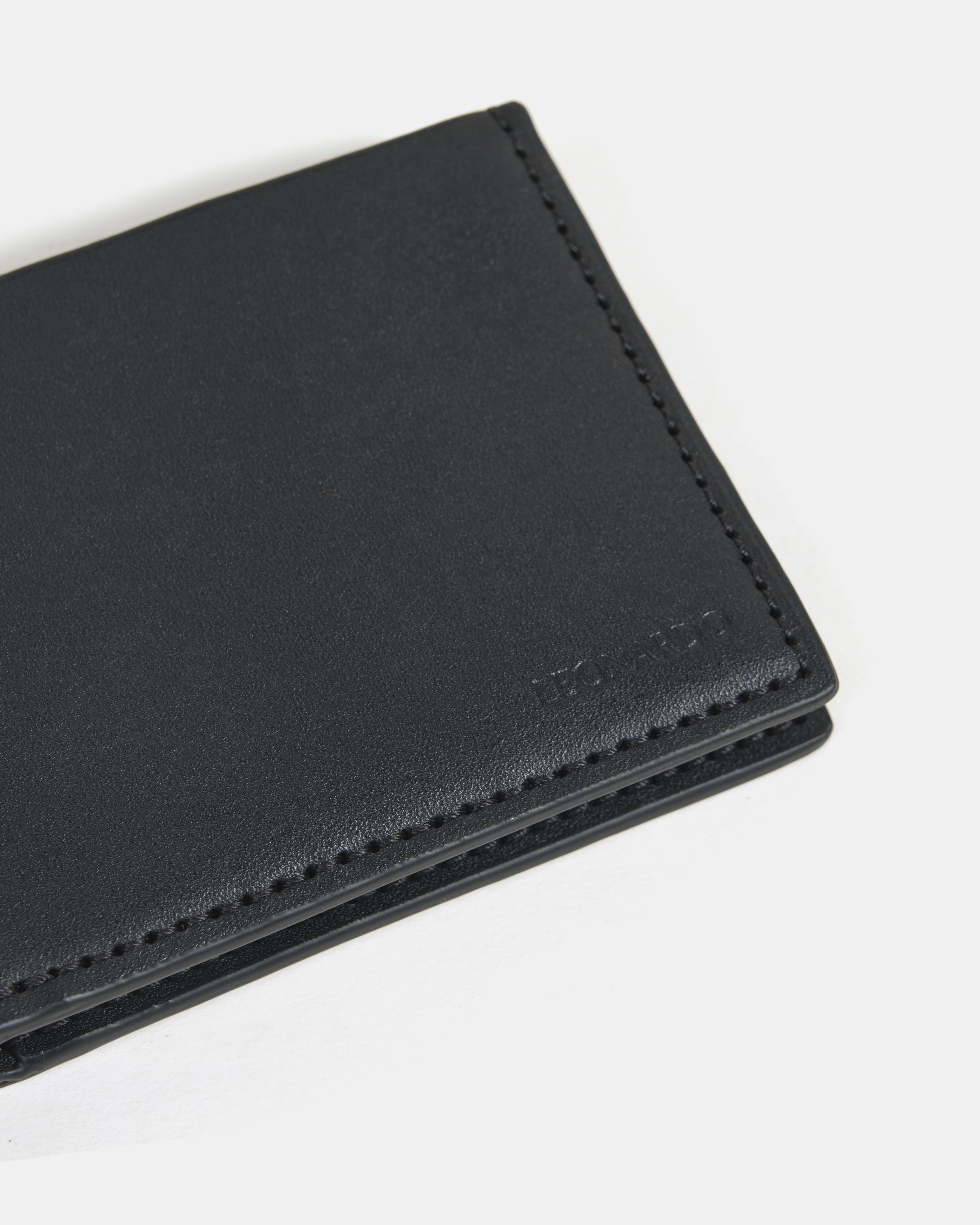 Ví Da Nam Gập Đôi (2 Dáng) Leonardo Victor Wallet, Da bò cao cấp