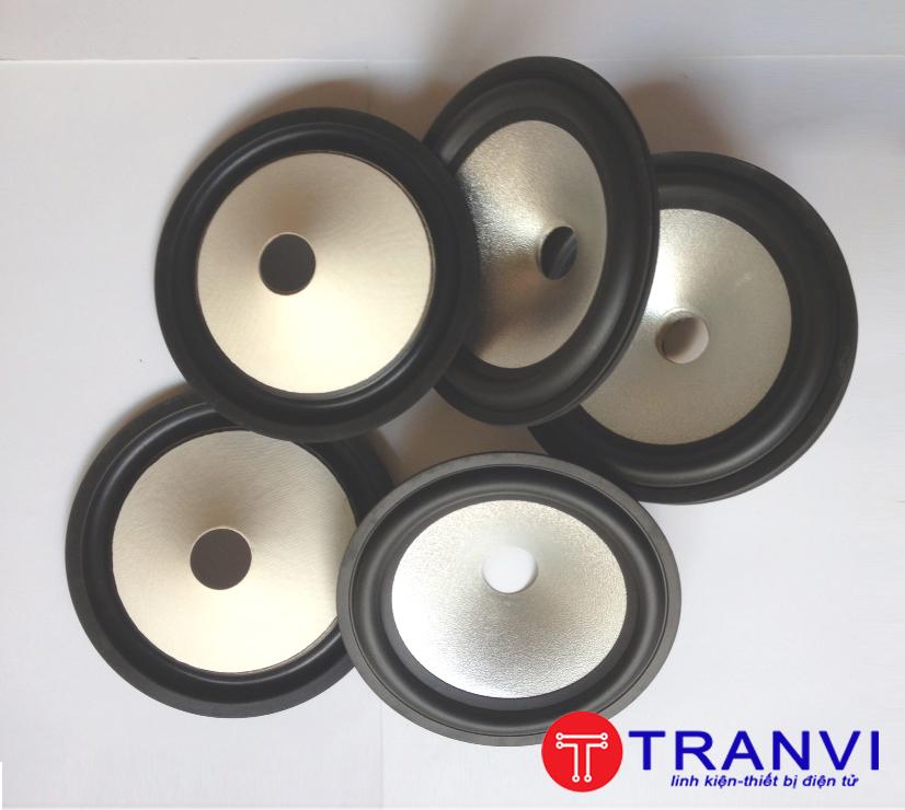 Màng loa 16cm nhám bạc-1 đôi