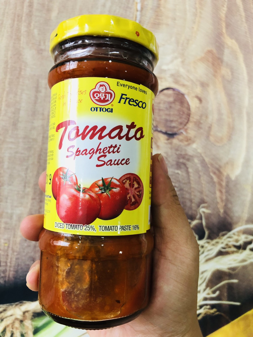 sốt spaghetti Ottogi 220g nấu mì ý, Pizza