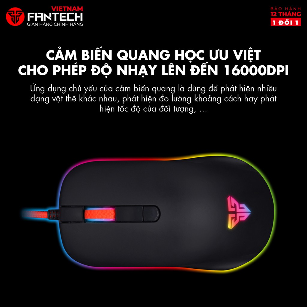 Chuột Gaming Có dây Fantech G10 RHASTA