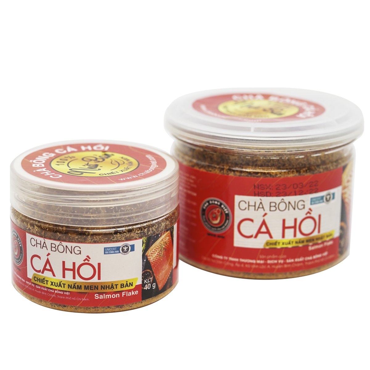 [GIAN HÀNG CHÍNH HÃNG] Chà Bông Cá Hồi 100g