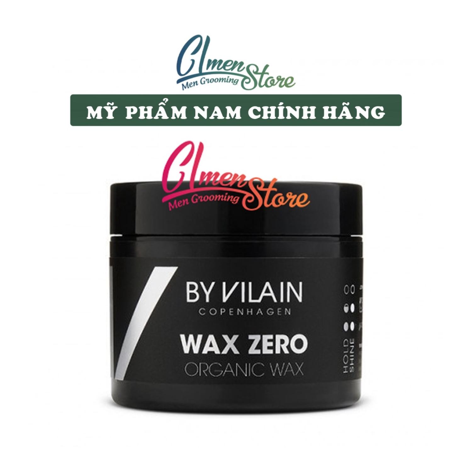 [FULL LINE] Sáp vuốt tóc By Vilain (Gold Digger - Dynamite Clay - Silver Fox - Wax Zero)
