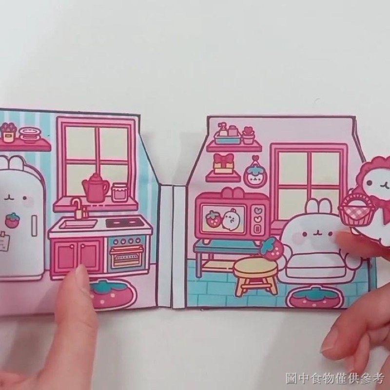 |SQUISHY GIẤY HANDMADE| Squishy giấy ngôi nhà sữa màu hồng