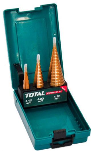 4-32mm bộ mũi khoan chóp nón 3 chi tiết total tacsd2031