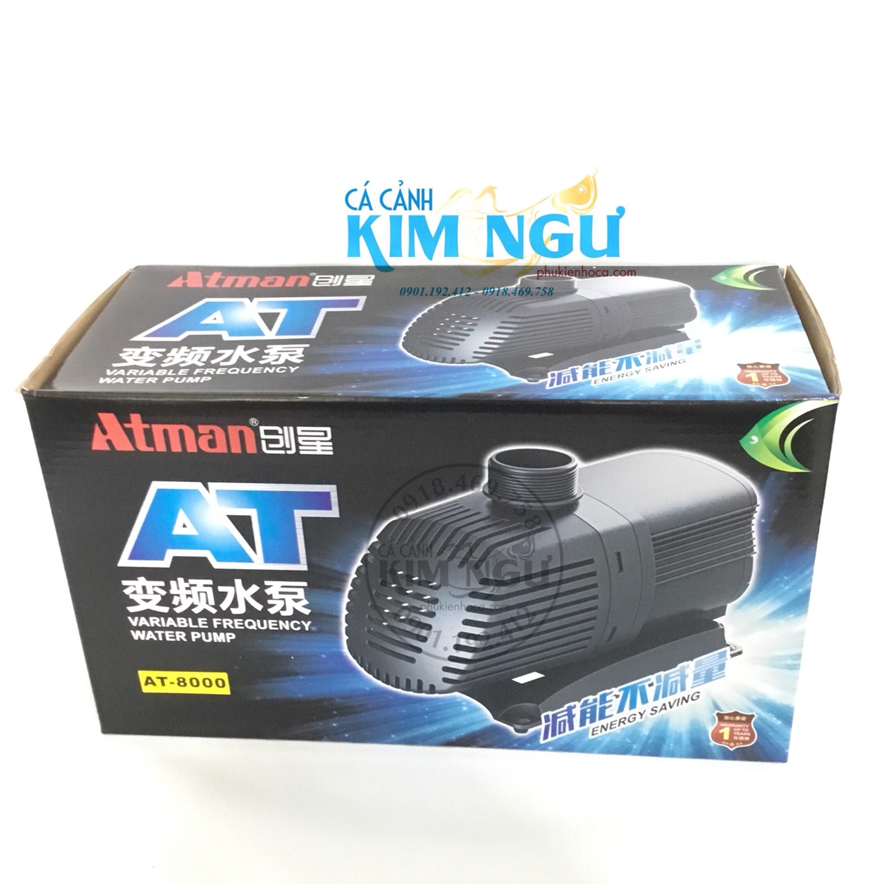Máy Bơm Nước Hồ Cá ATMAN AT 8000 (65W)
