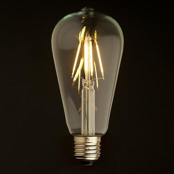 Đèn led Edison ST64 4w giả sợi tóc