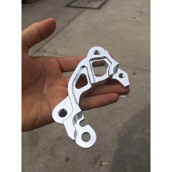 Pass đĩa 267mm gắn heo zin Sirius Fi nhôm CNC cực đẹp
