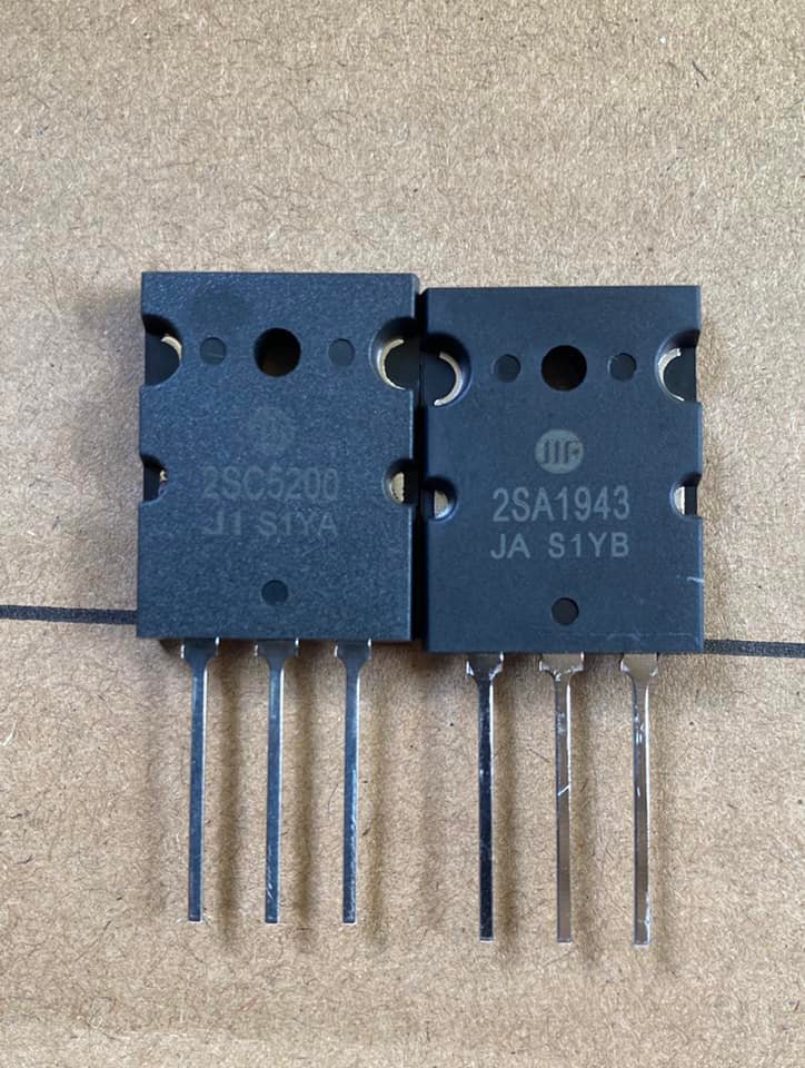 1 cặp công suất 2SA1943/2SC5200