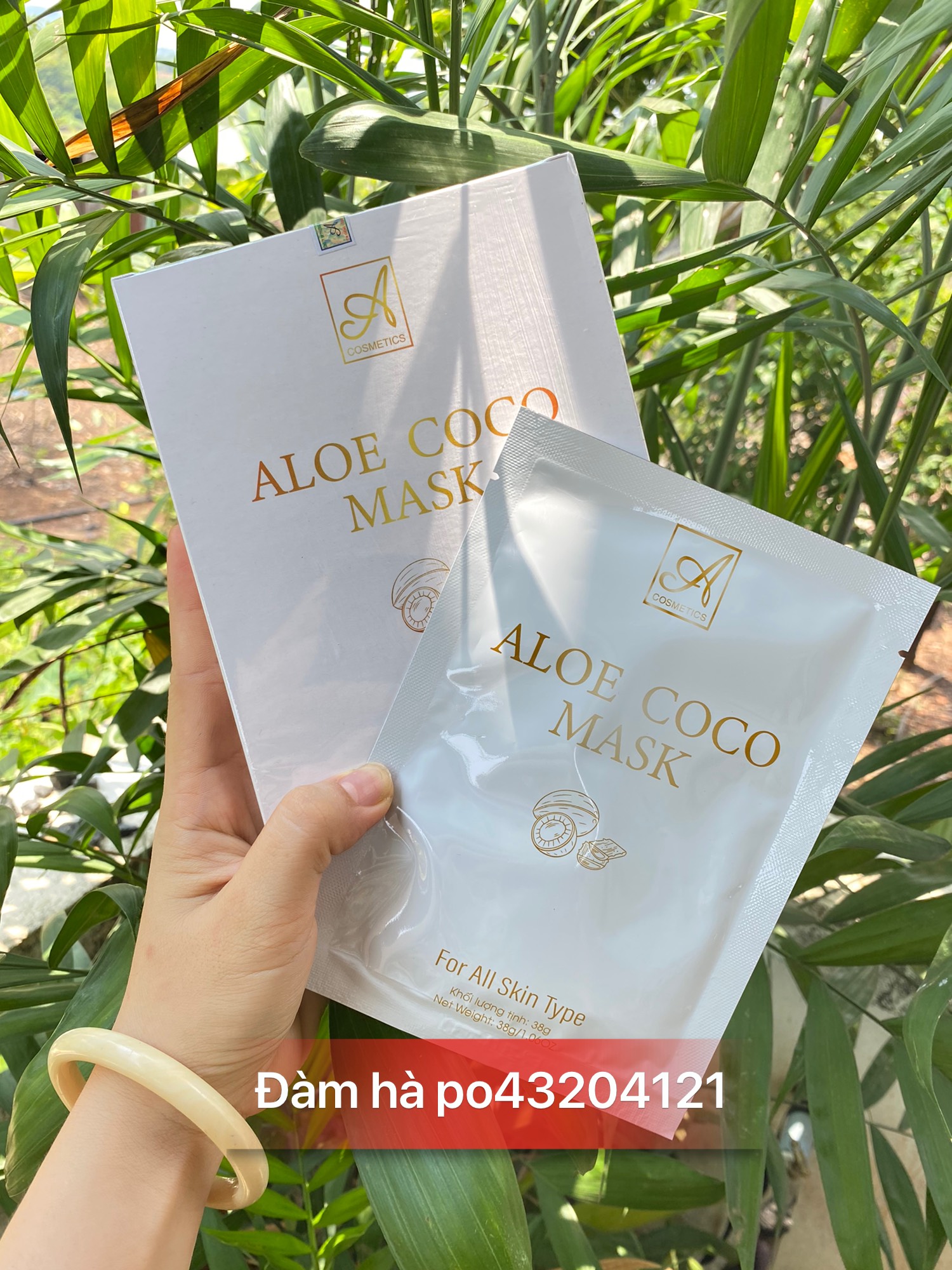 1 Hộp Mặt Nạ Dừa Coco Acosmetics Phương anh