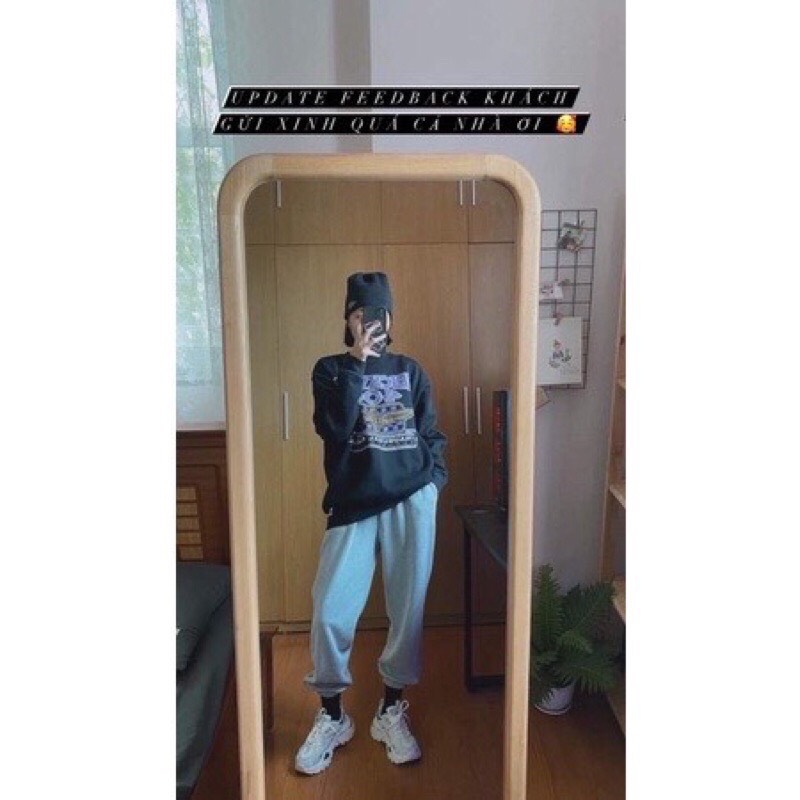 Quần nữ jogger tăm trơn TT11