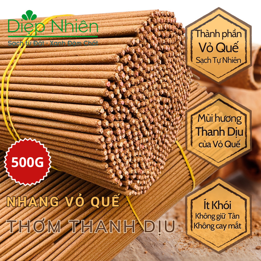 500 Gram Nhang Vỏ Quế sạch tự nhiên