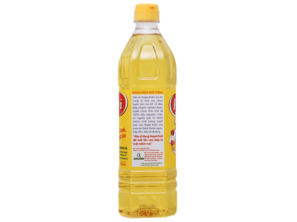 [HCM]Dầu Ăn Happi Koki 1 LÍT