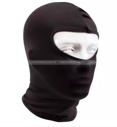 COMBO 5 Khăn trùm mặt nạ đi phượt NINJA (Đen)