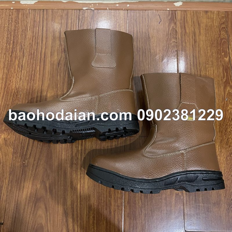 Ủng da bò bảo hộ mũi đế thép Sobar VP-2005