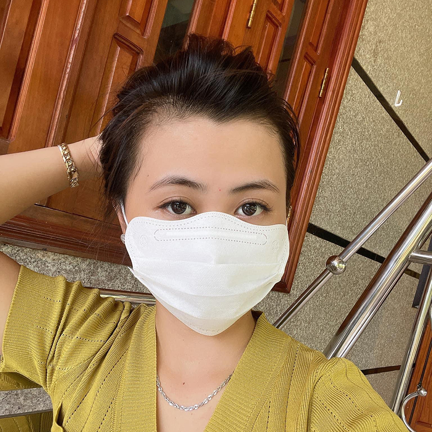 (HT) combo 5 chiếc khẩu trang KF94 cua, ôm khít mũi