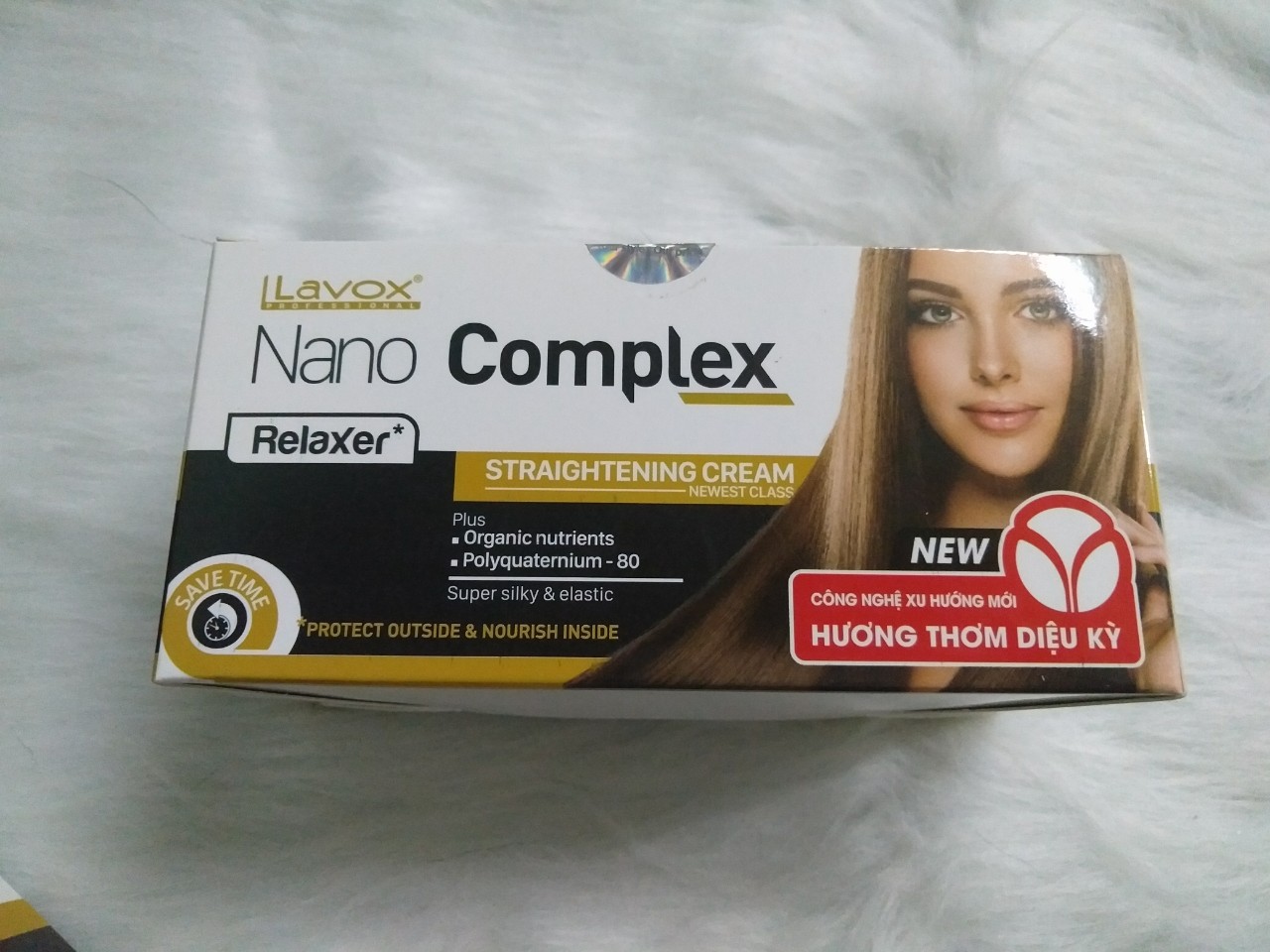Bộ duỗi tóc lavox nano complex 150ml