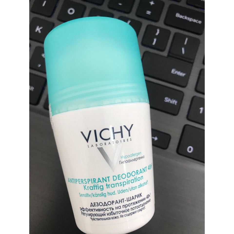 Roller women underarm Vichy [HCM] 50ml deodorant Vichy