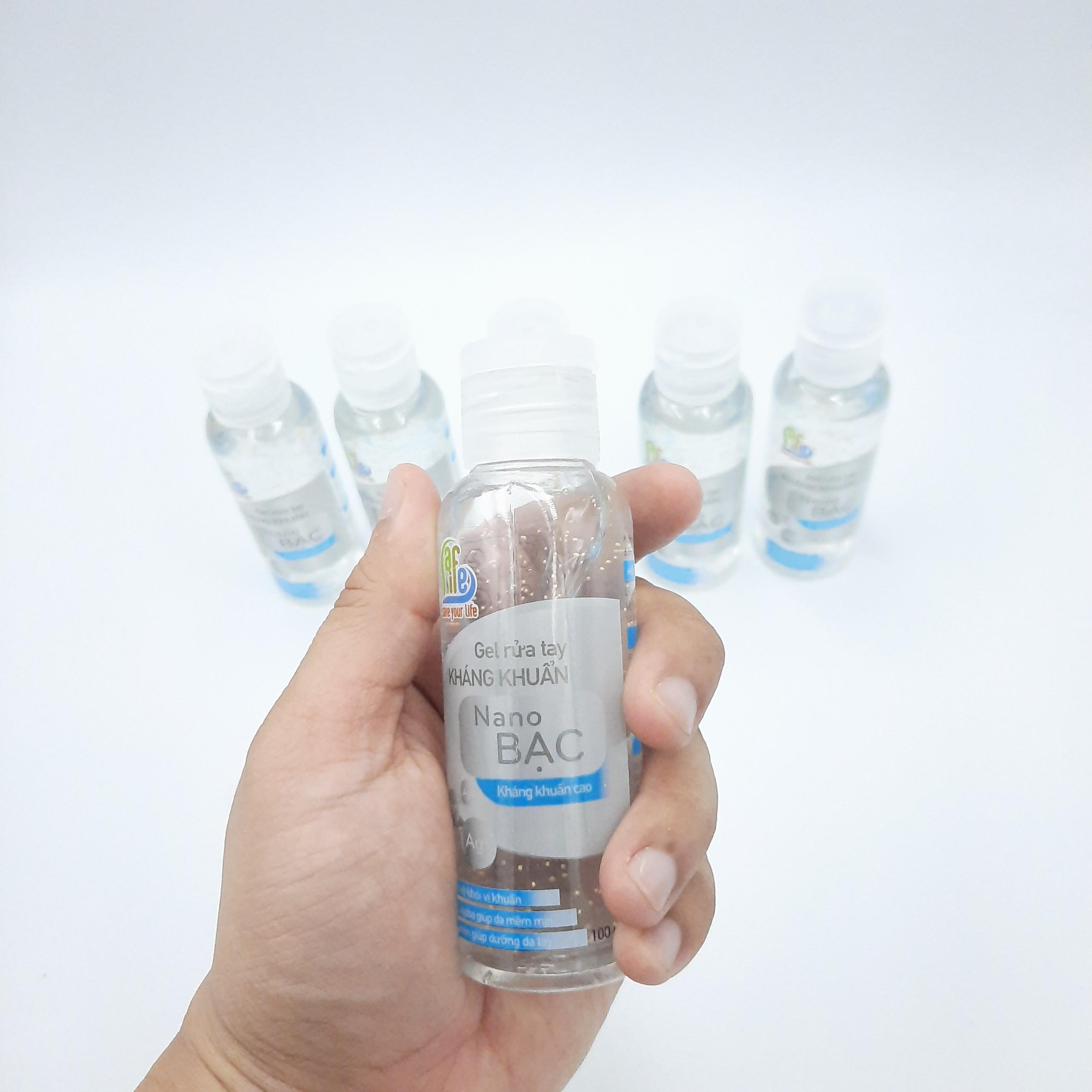 Gel Rửa Tay Nano Bạc Kháng Khuẩn