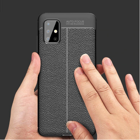Ốp lưng SamSung Galaxy M51 silicon giả da Auto Focus