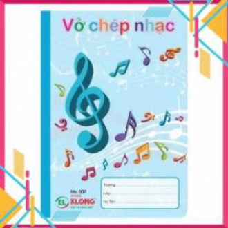 Vở chép nhạc KLONG 36tr , MS: 007