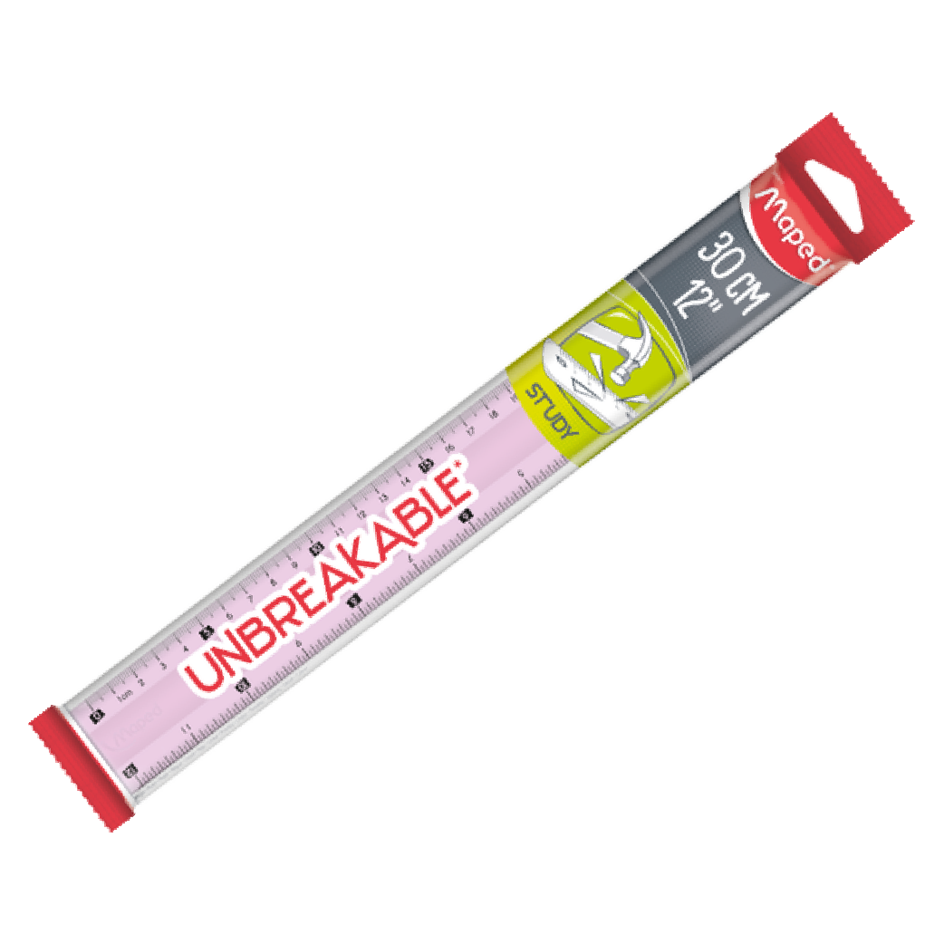 MAPED - Thước không gãy 15/30cm - 1 cây
