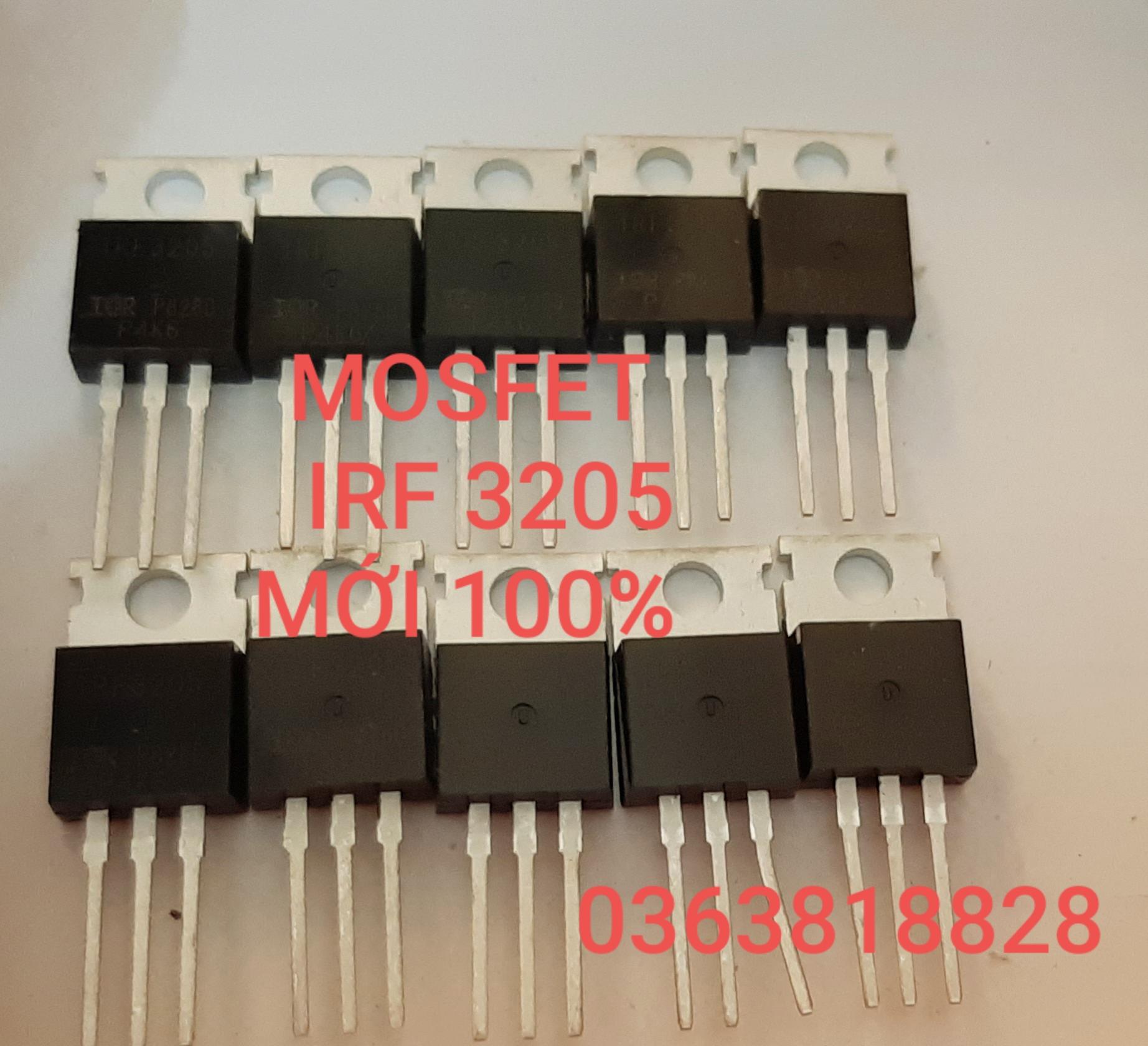 2 chiếc mosfet IRF 3205 MỚI 100% HÀNG HÃNG CHẤT LƯỢNG CAO