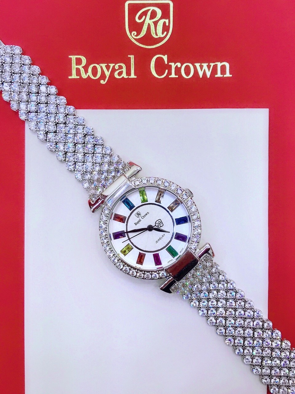 Đồng hồ nữ ROYAL CROWN 4604 Fullbox