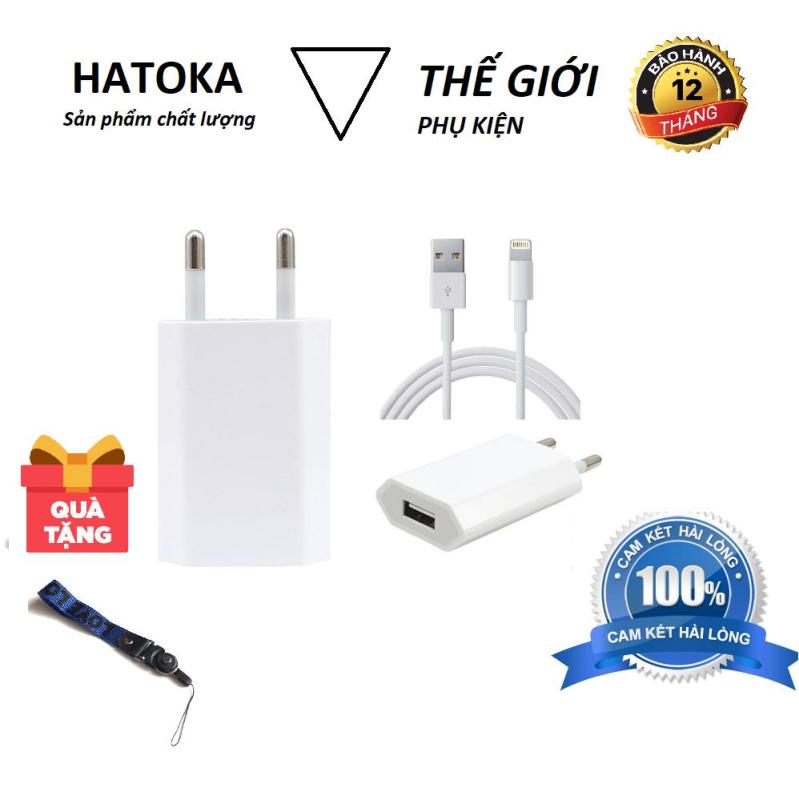 Giá Bộ cốc và cáp sạc dẹt zin Foxconn iphone 6-7, 6-7Plus, 8-8Plus, X