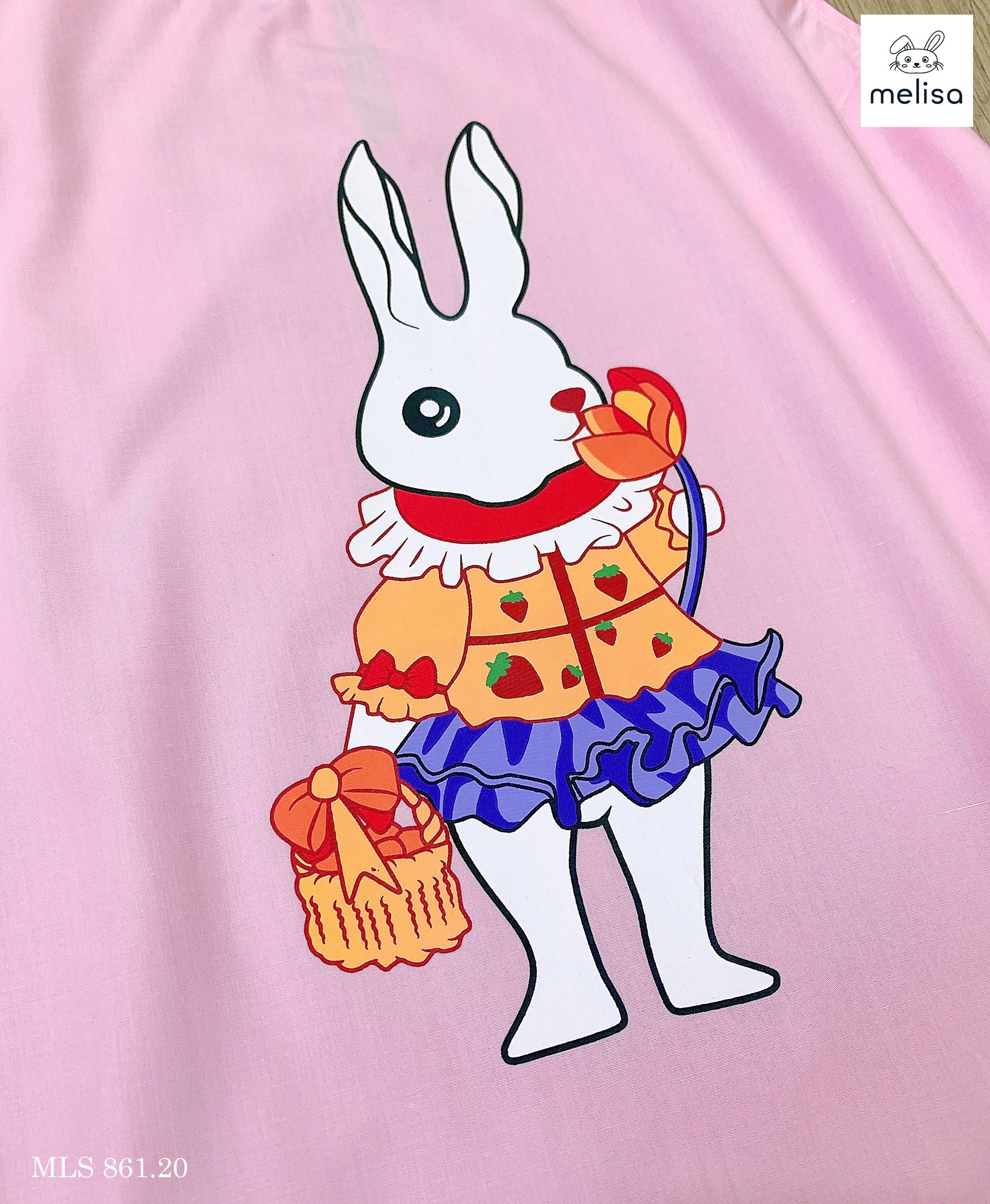 [NEW ARRIVAL] ĐẦM HỒNG BÉ GÁI CON THỎ SIÊU CUTE