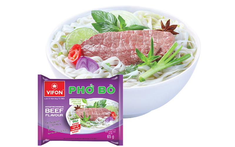 Thùng 30 gói phở bò Vifon 65g