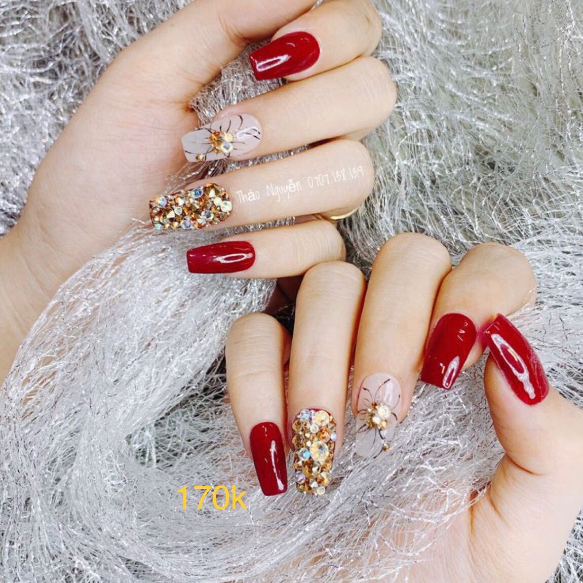 Nail thiết kế- bộ 24 móng