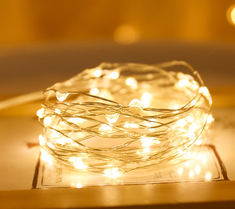 Led dây đom 3m đóm led trang trí đom đóm