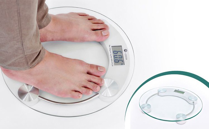 Cân sức khỏe tròn thời trang 180kg