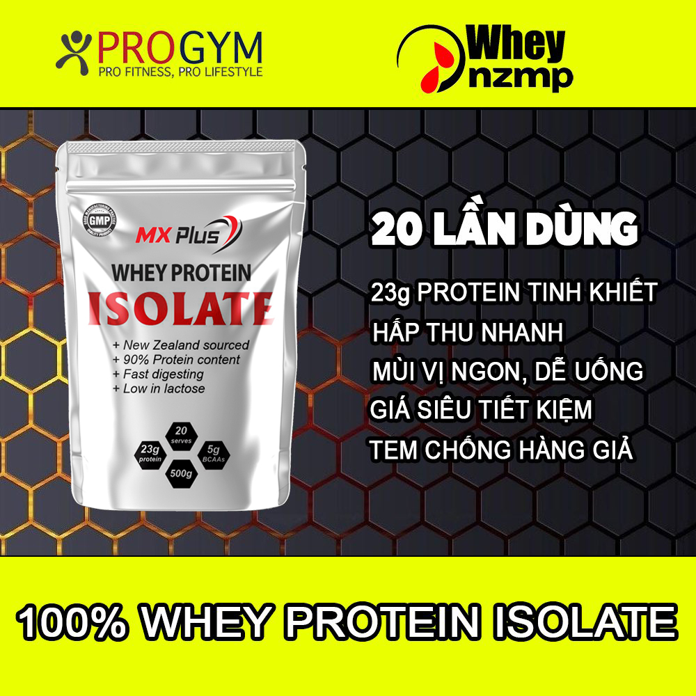 [HCM]WHEY PROTEIN ISOLATE MX PLUS - Sữa Tăng Cơ Giảm Mỡ