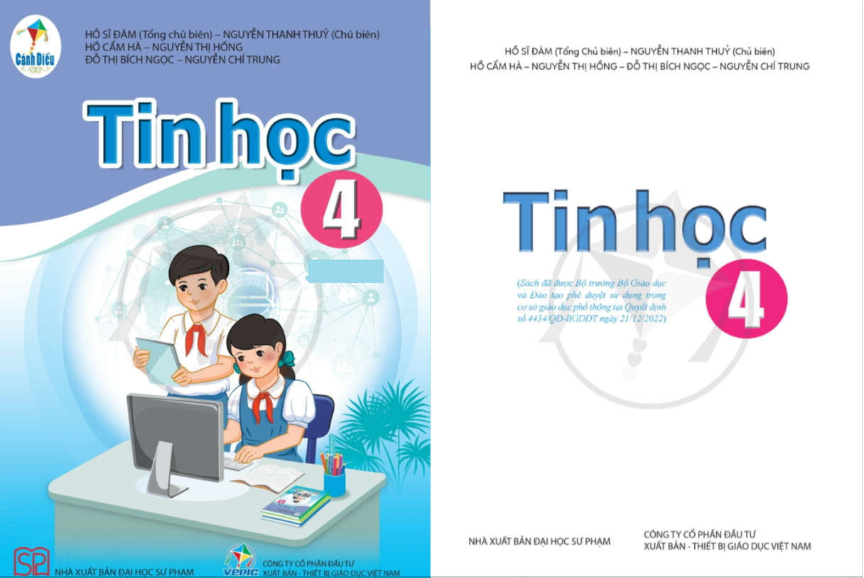 Tin học lớp 4- bộ cánh diều