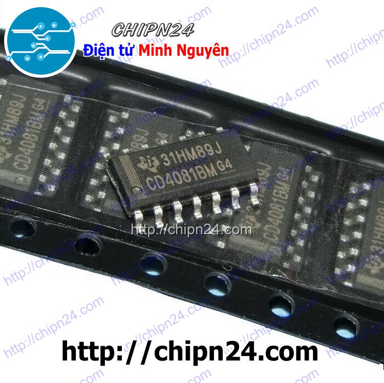 Ic dán cd4081 sop-14