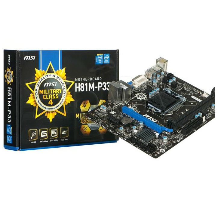 Main h81 msi - hàng đẹp