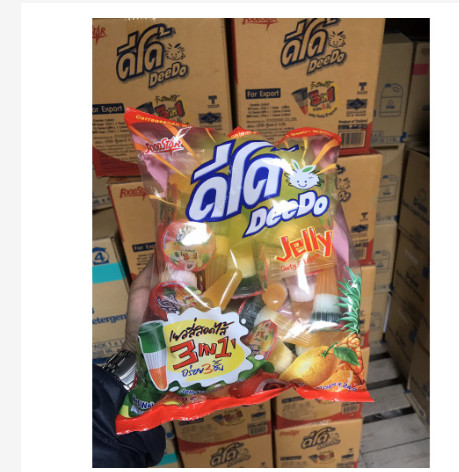 Thạch trái cây Deedo 3 lớp 720gr Thái Lan siêu ngon